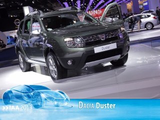 Dacia Duster au Salon de Francfort 2013
