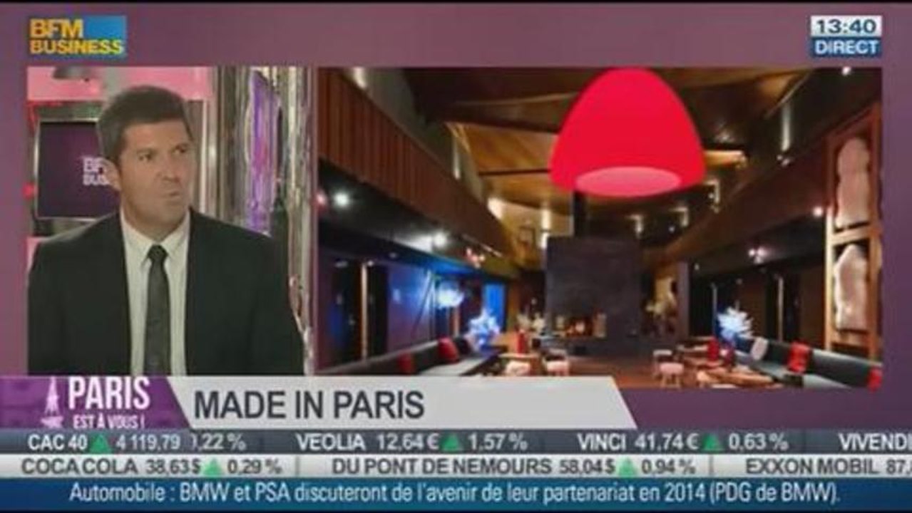 Made in Paris : Olivier Carvin, créateur du fond Finotel dans Paris est à vous - 11/09