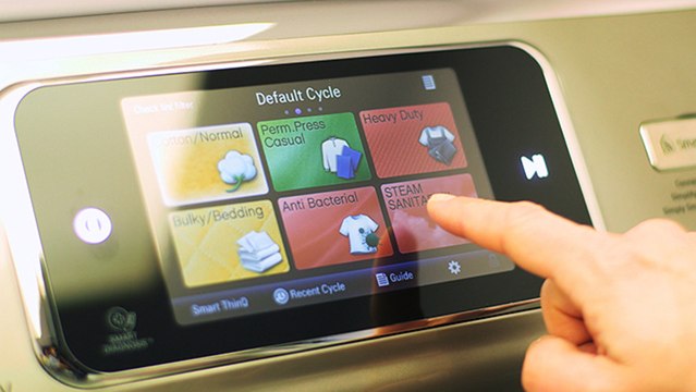 Learn more about high tech steam washers & dryers