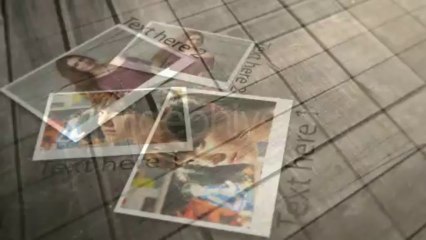 Falling Photos - After Effects Template