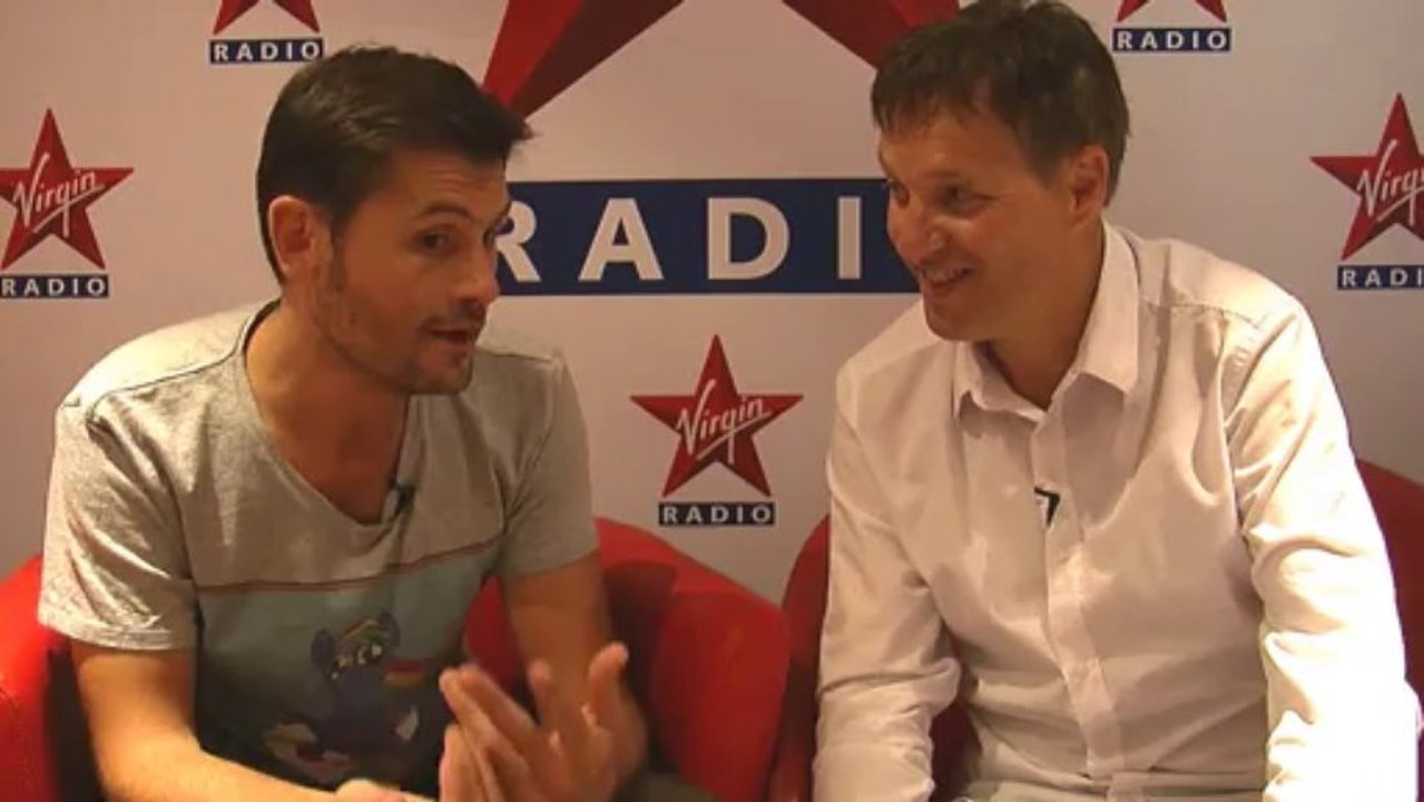 Christophe Beaugrand en interview avec Lionel Durel pour sa matinale sur Virgin Radio "Virgin Tonic"