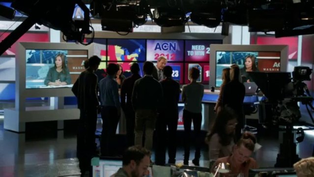 The Newsroom Season 2: Episode #9 Clip Will's Team Stands Behind Him (HBO)