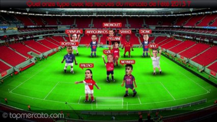 Le onze type de rêve du mercato de l'été 2013 !