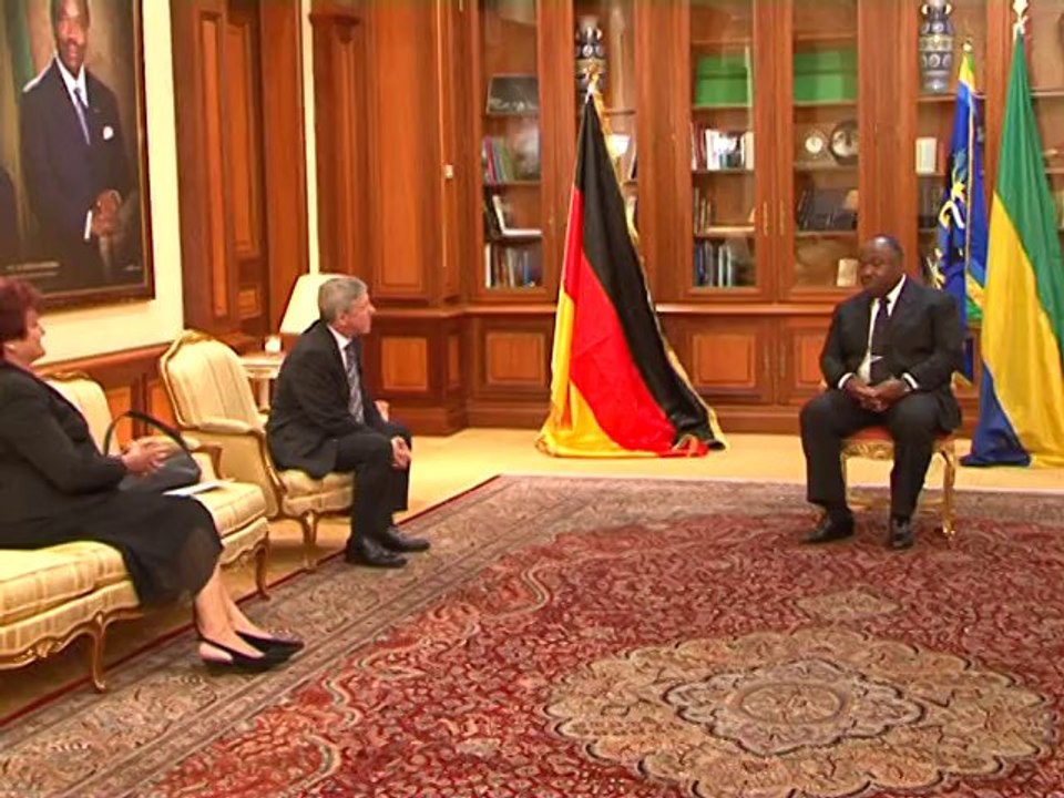 Gabon : Remise des lettres de créance au Président Ali Bongo Ondimba - septembre 2013