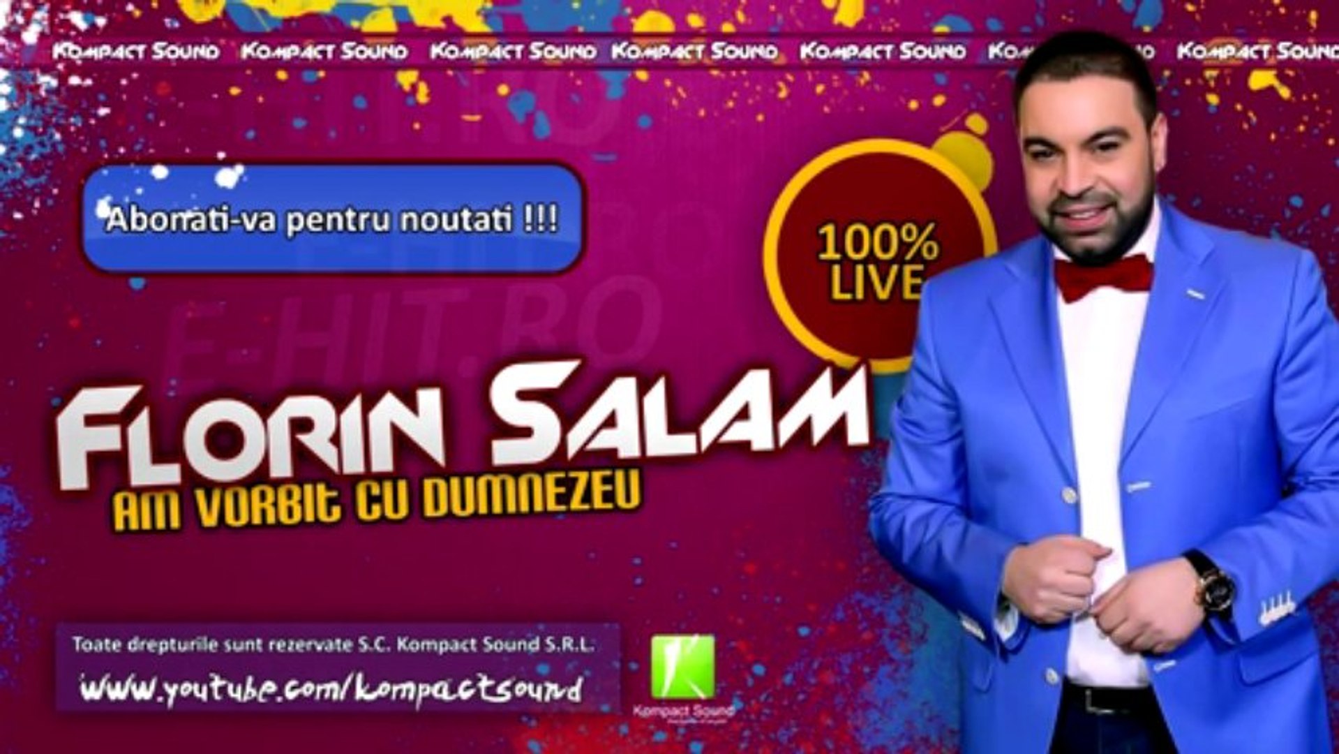 FLORIN SALAM - AM VORBIT CU DUMNEZEU HIT 2013 - video Dailymotion