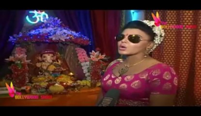 Rakhi Sawant Celebrates Ganesh Utsav