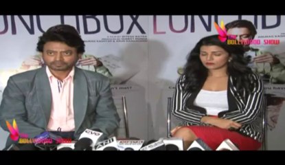 Irfan Khan & Nimrat For Film Lunch Box Promotion