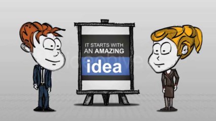 Cartoon Business Presentation - After Effects Template