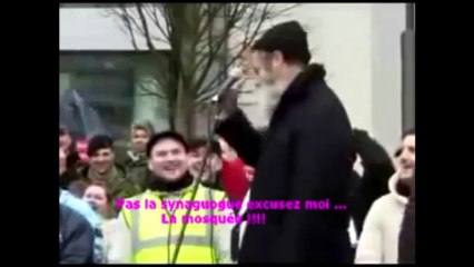 Un rabbin sioniste dit accidentellement la vérité