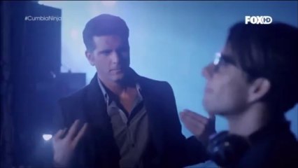 Christian Meier en Cumbia Ninja-capitulo 1(primera escena)