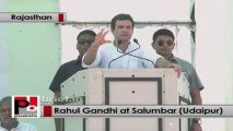 Rahul Gandhi in Rajasthan explains Congress-led UPA govt's welfare policies for the poor