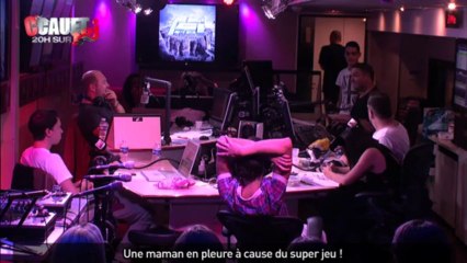 Une maman en pleure à cause de sa fille au Super Jeu - C'Cauet sur NRJ