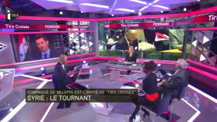 Dominique De Villepin :"une Syrie sans Assad serait une bien meilleure solution"