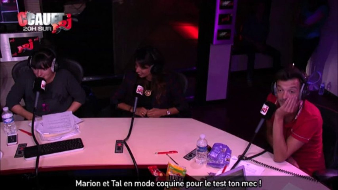 Marion et Tal en mode coquine pour le test ton mec ! - C'Cauet sur NRJ