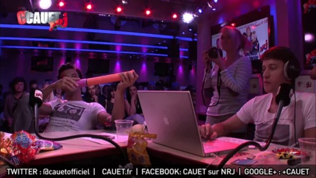 Une nana super vulgaire au super jeu ! - C'Cauet sur NRJ