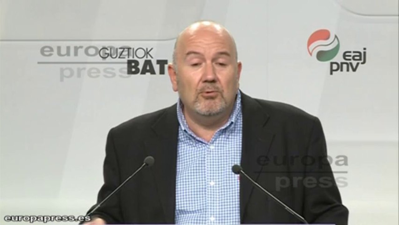 PNV: “No se dan condiciones para Ponencia Paz”