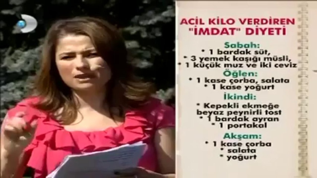 Şok diyet ile 5 günde 5 kiloHızlı zayıflama diyeti listesi