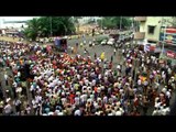 Crowd bids farewell to Ganesha