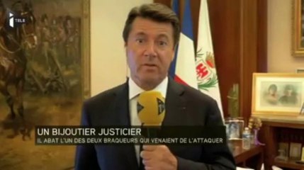 ITélé Christian Estrosi BRAQUEUR TUÉ À NICE "la peur doit changer de camp dans notre pays"