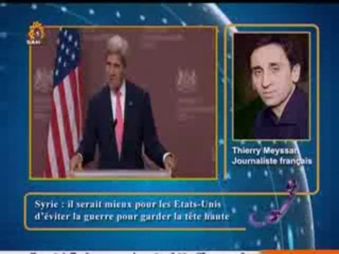 Sahar Report 10.09.2013 Thierry Meyssan, guerre en Syrie évitable?
