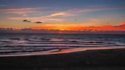 Coucher de soleil Carcans Plage 2013