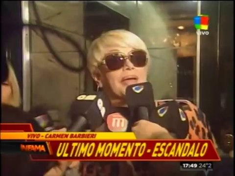 Carmen Barbieri habla en el día de mediación con Santiago Bal