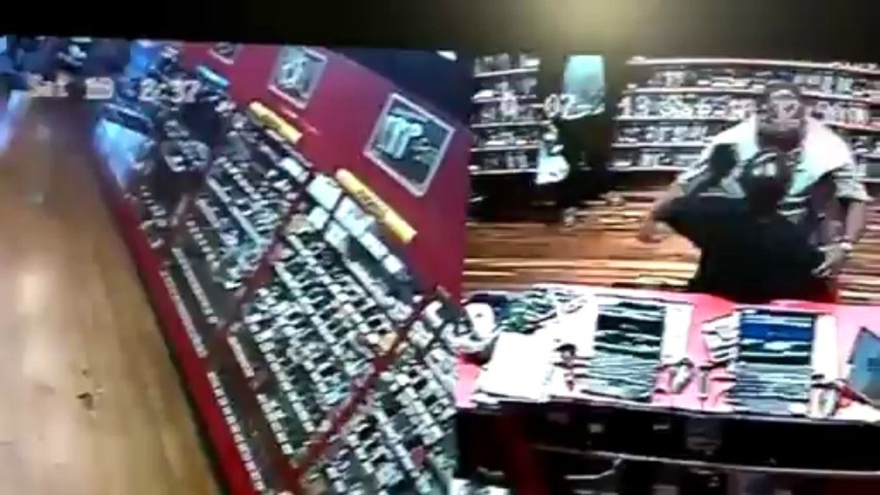 How to get rid of a belligerent customer...