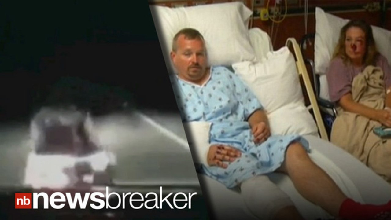 Dash Cam Catches State Trooper Slamming into Motorcycle on Highway at Top Speed