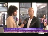 Ángel Sánchez : El objetivo de mi colección es transmitir 