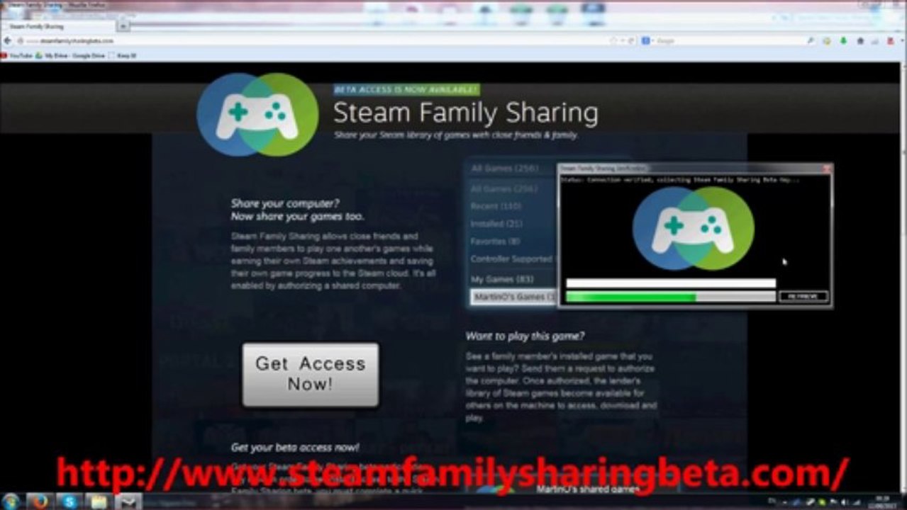 Steam Family Sharing