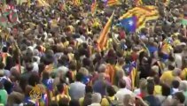 Catalan separatists hold rally in Spain