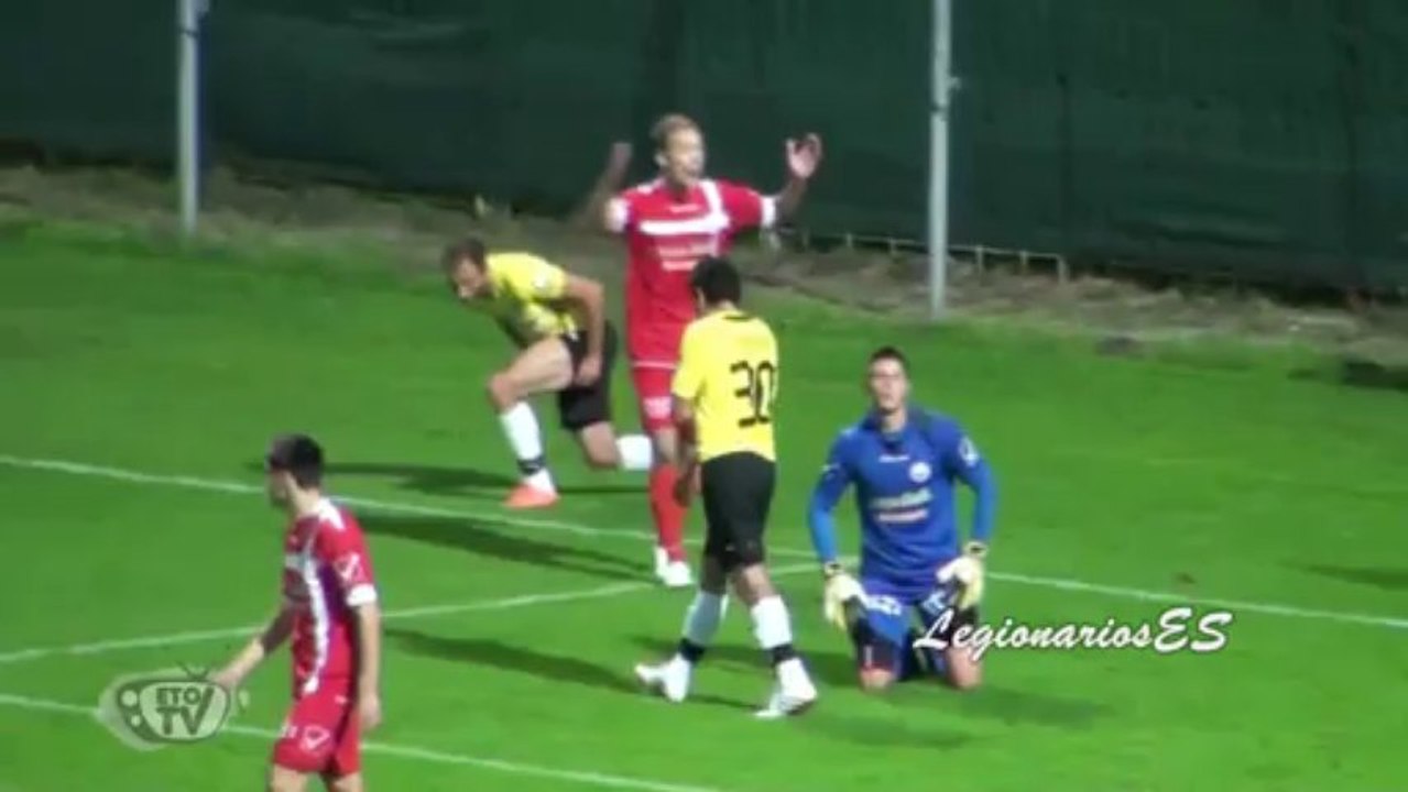 Primer gol de Rafael Burgos - Soproni VSE 1-4 Györi ETO - Copa Húngara