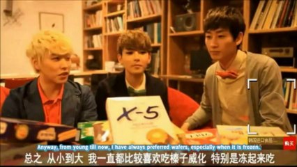 [ENG SUB] 130113 SJ-M Bonrich Promotional Message Interview
