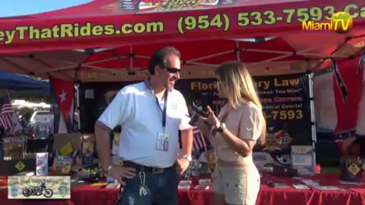 Miami TV Life- Jenny Scordamaglia - Dania Bike Show