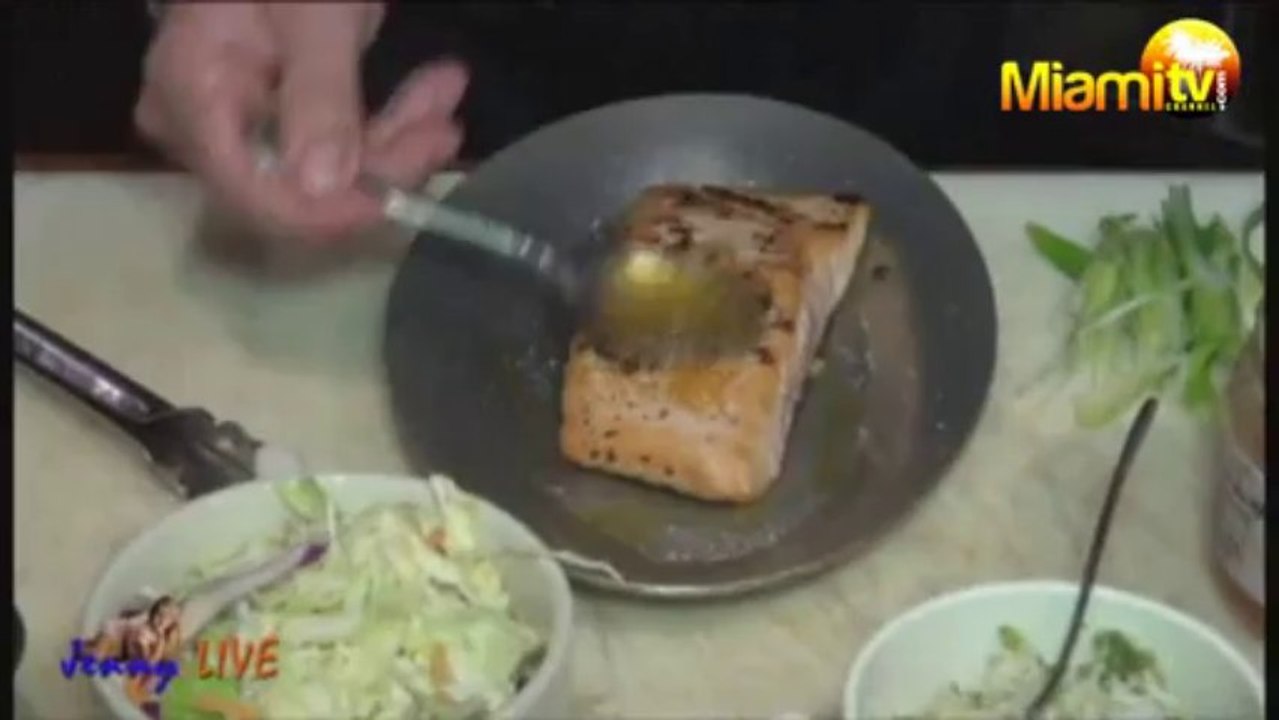 Miami TV Life- Jenny Scordamaglia - Kitchen 305 Salmon