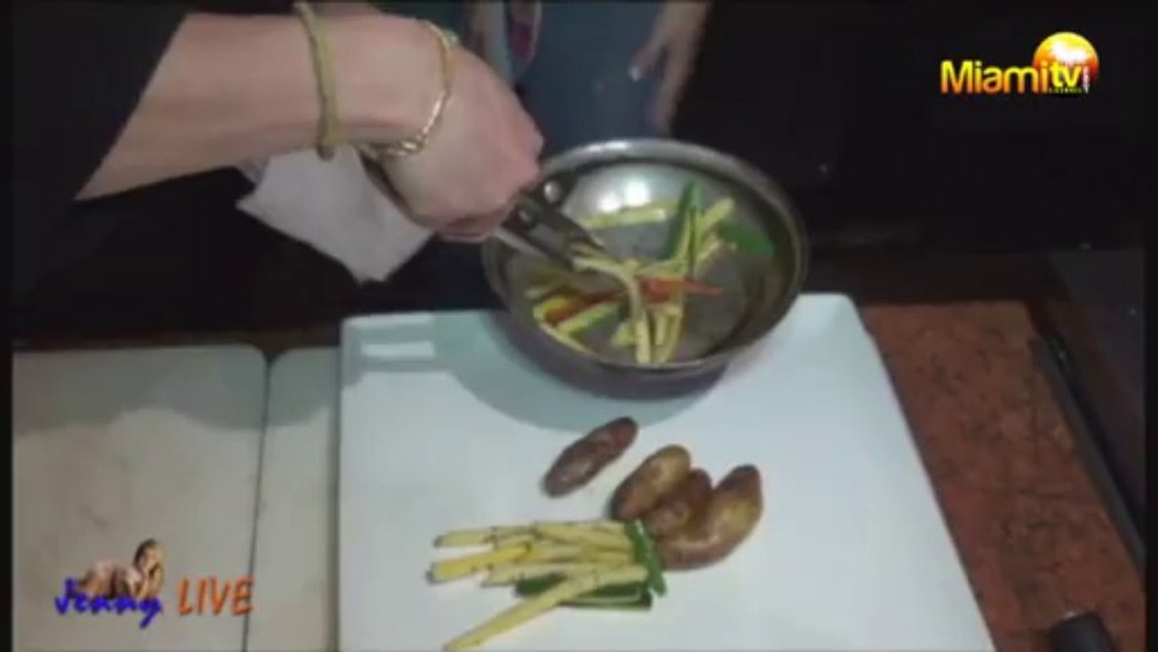 Miami TV Life - Jenny Scordamaglia @ Kitchen 305 Cooking Steak