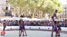 Le cirque Arlette Gruss parade à Avignon