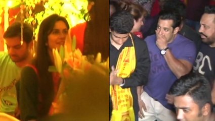 Katrina Kaif Attends Salman Khan Ganpati Visarjan 2013