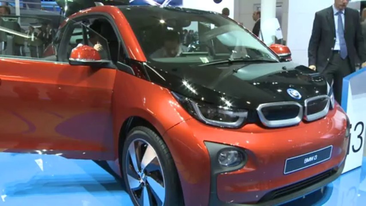 Carros elétricos no Salão do Automóvel de Frankfurt