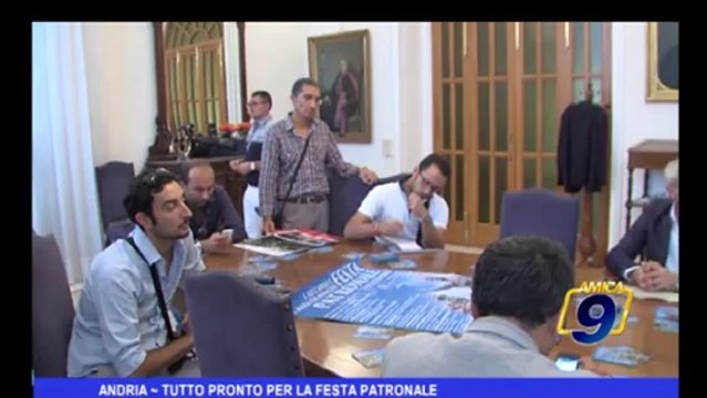 Andria | Tutto pronto per la festa patronale