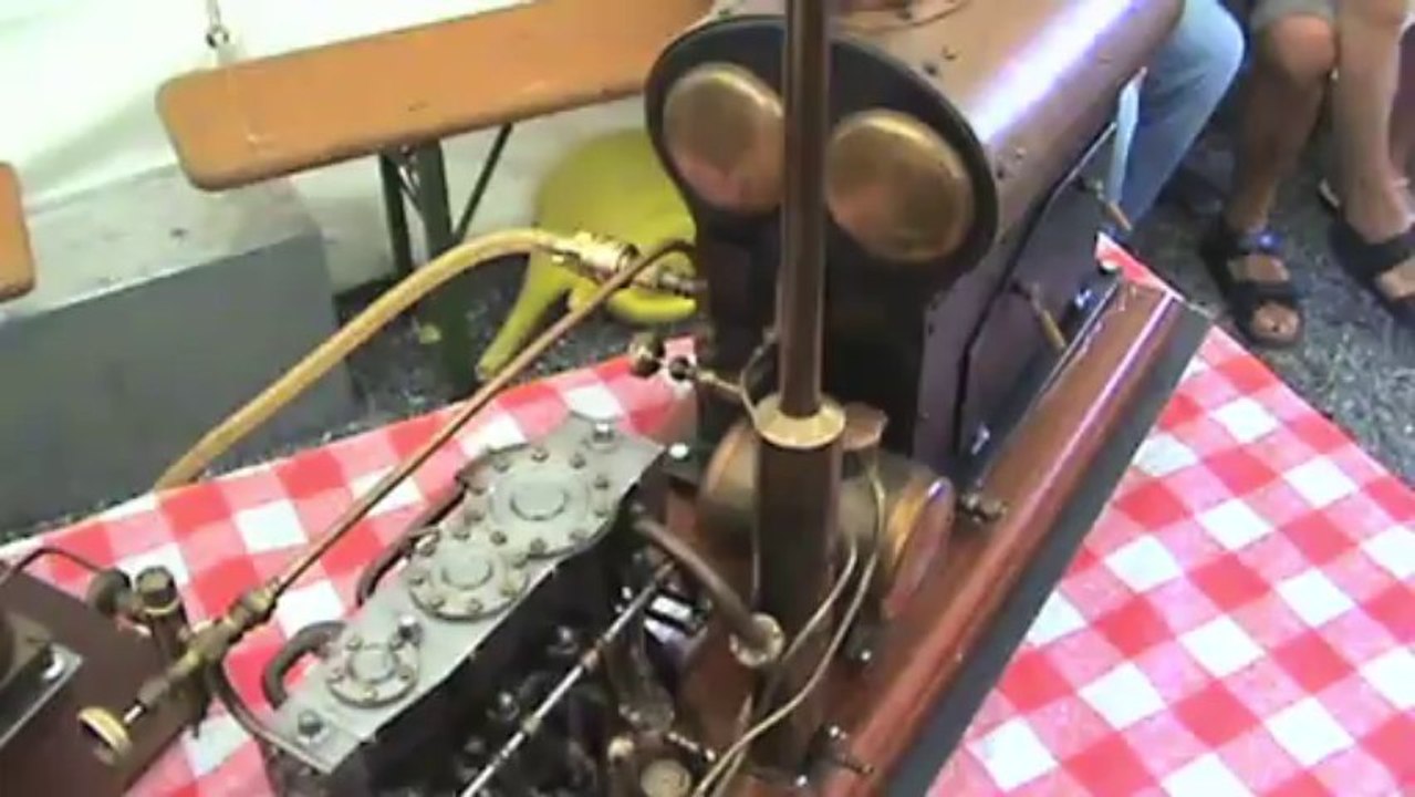 Modellschiffsdampfmaschine Model Ship Steam Engine Flensburger Dampfrundum 2013