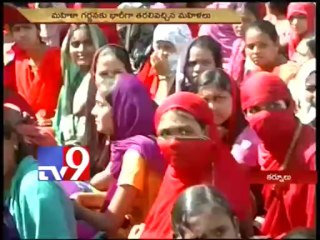 Kurnool women protest for Samaikyandhra - Part 1