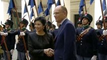 Roma - Incontro Letta - Yingluck Shinawatra, l'arrivo (11.09.13)