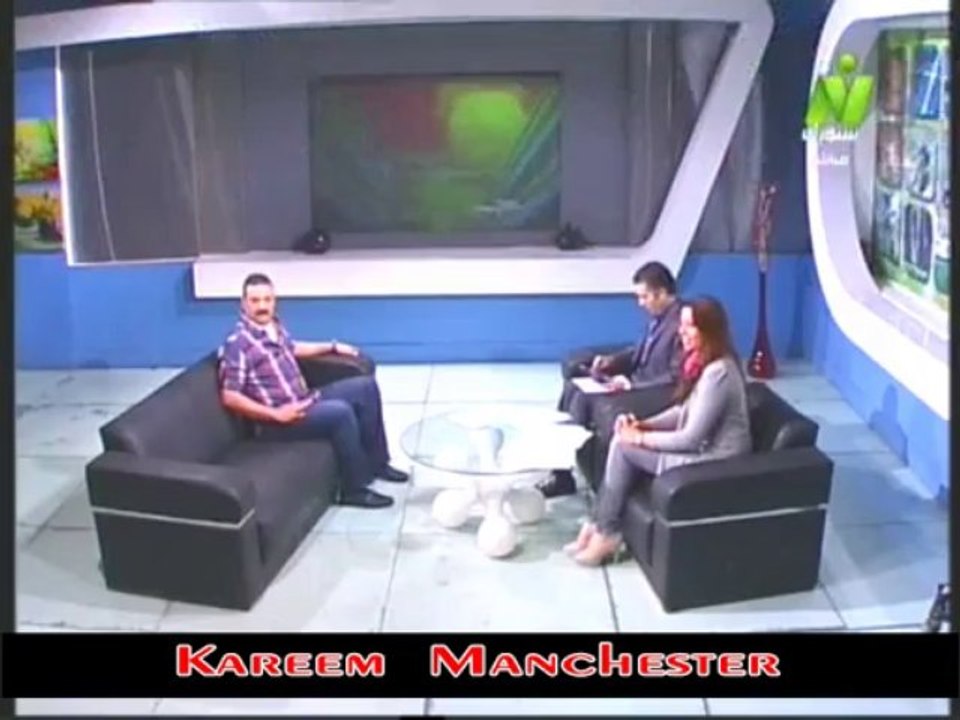 حوار الاعلاميه سها ابراهيم فى صباح الرياضه مع عمرو الحديدى نجم الاهلى السابق & الحميس 12 - 9 - 2013