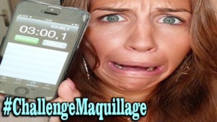 Maquillage / Challenge : Se maquiller en 3 minutes