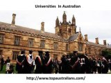 Top Australian Universities