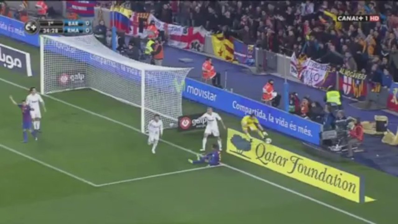 Real Madryt - FC Barcelona 2:2 (25.01.2012) Puchar Króla - ćwierćfinał, rewanż