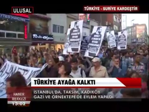 TÜRKİYE AYAĞA KALKTI
