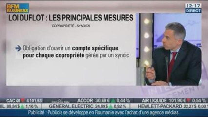 Loi Duflot : le débat, A. Ledemay et U. Maurel dans intégrale Placements - 12/09