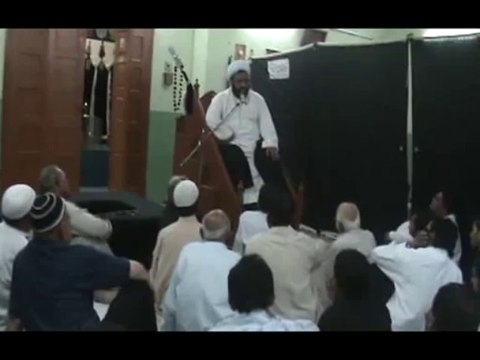 Allama Muhammad Ali Abid Qamabry, addressed with Chelum Majlis at Imam Bargah, Abul Fazlil Abbas a.s, P.I.B Colony.